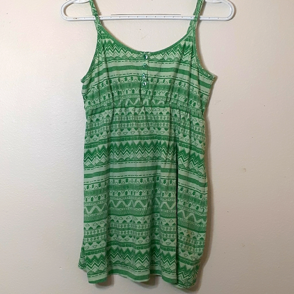 Green Tank Top